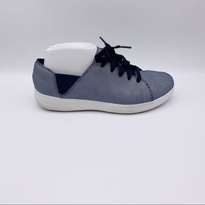 Fitflop F-Sporty Low Top Sneaker Blue White 10